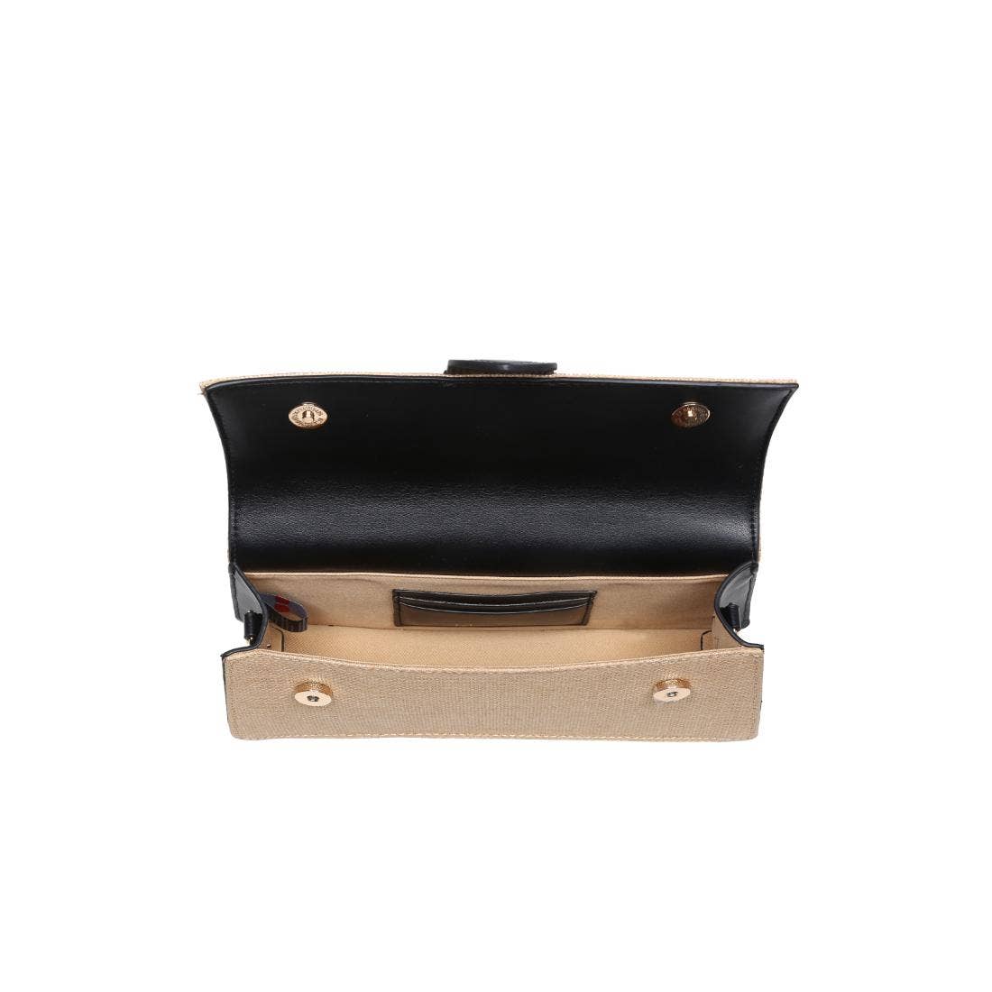 Violet Straw Crossbody