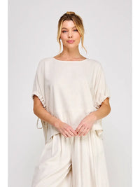 Miranda Linen Top