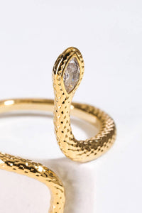 Open Snake Ring