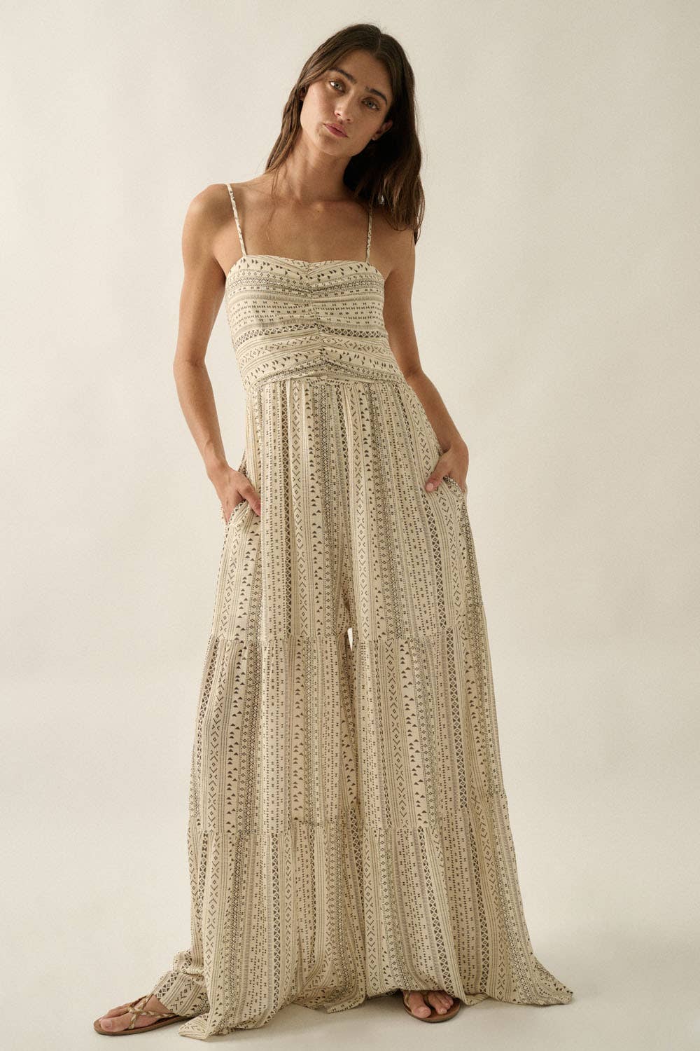 Paige Wide-Leg Jumpsuit