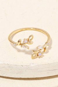 Open Leaf Ring