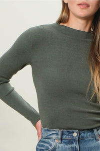 Leanna Mock Neck Sweater