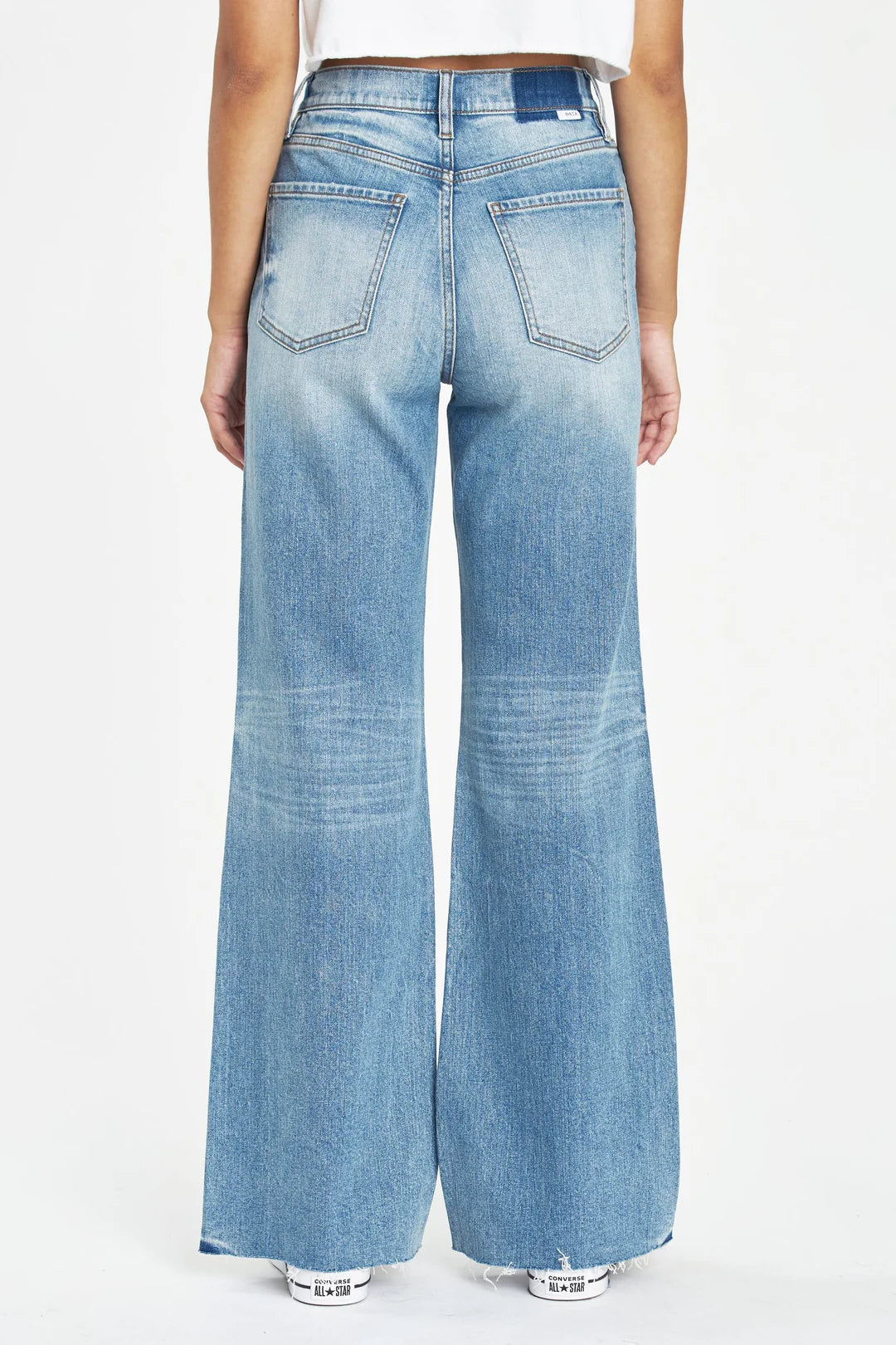 Far Out Wide Leg Jeans - Fools Gold