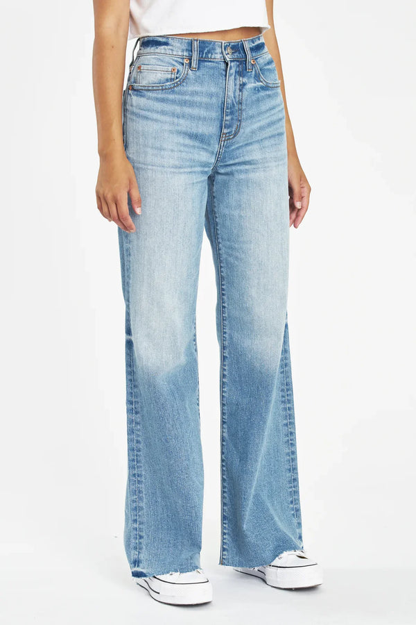 Far Out Wide Leg Jeans - Fools Gold