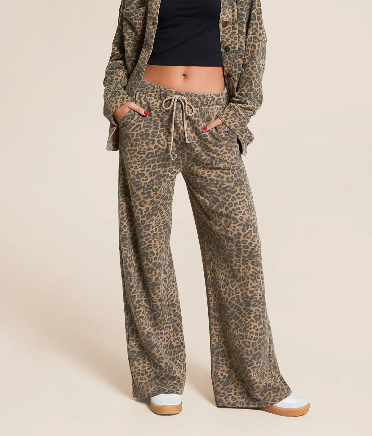 Hunter Leopard Knit Pants