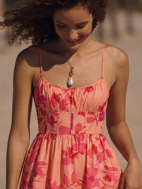 Gwen Floral Midi Dress
