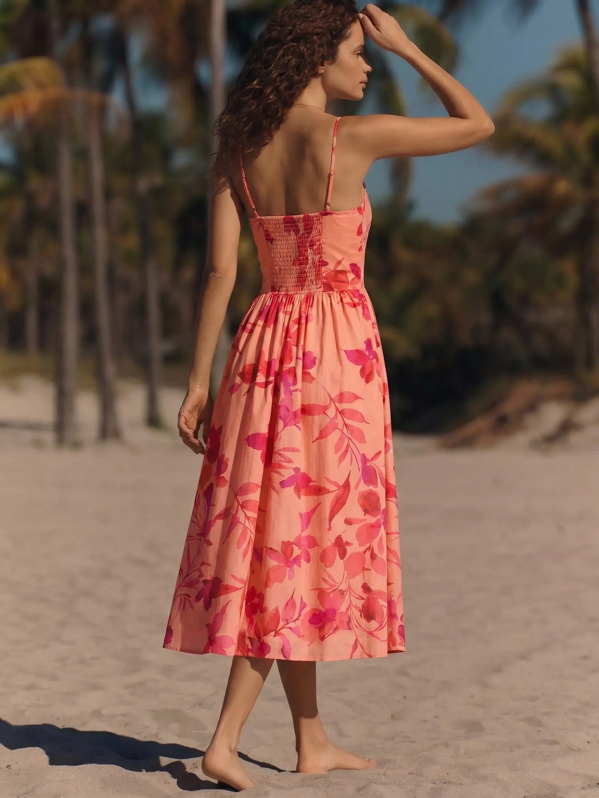 Gwen Floral Midi Dress