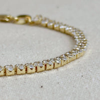 Marquise Tennis Bracelet- 2 x 4 mm