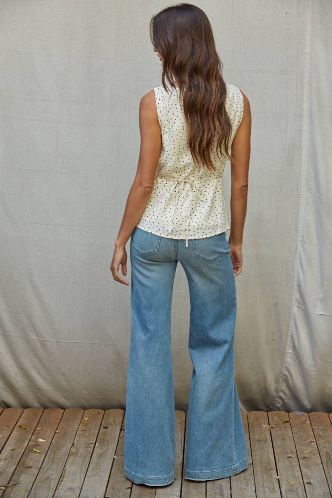 Nelson Polka Dot Top