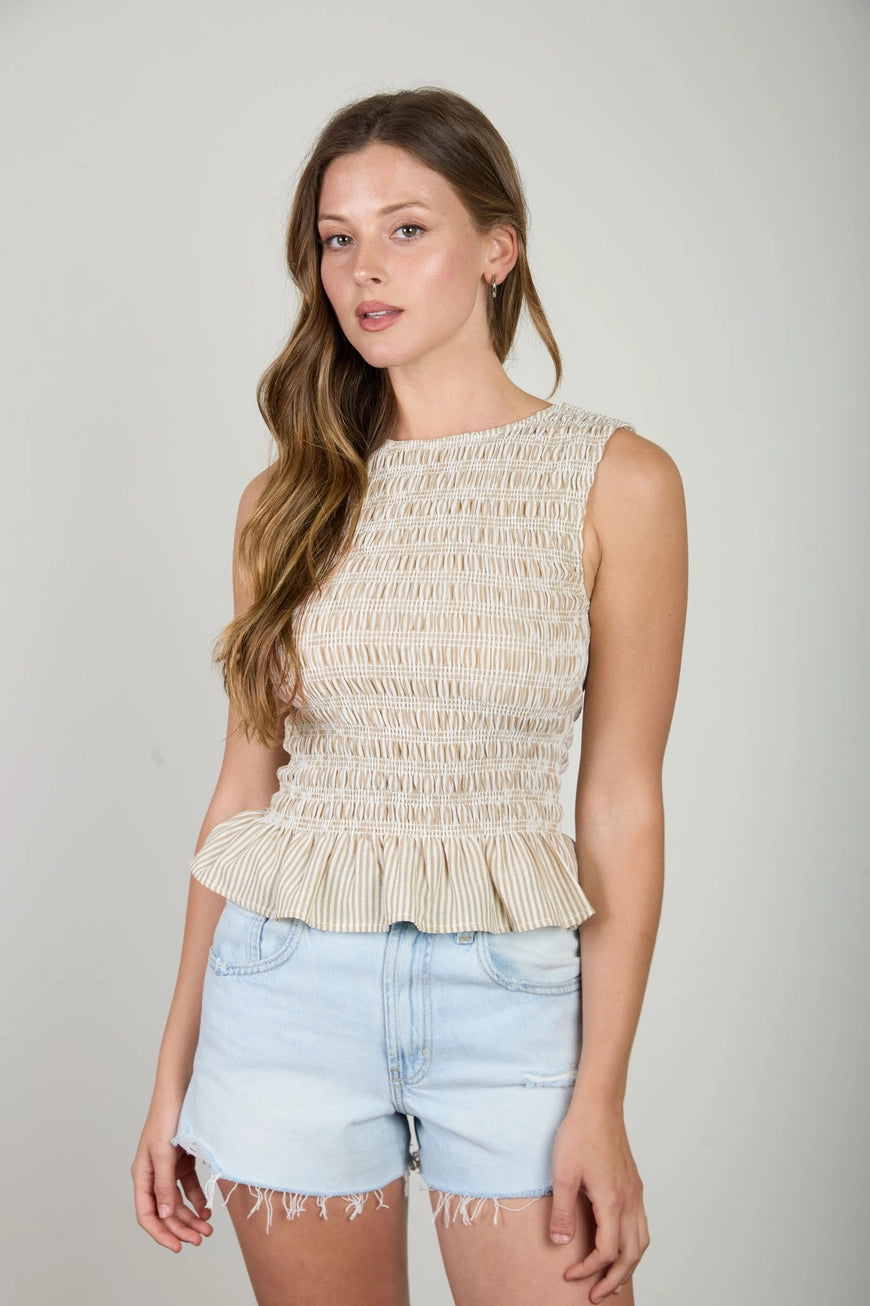 Tam Smocked Blouse