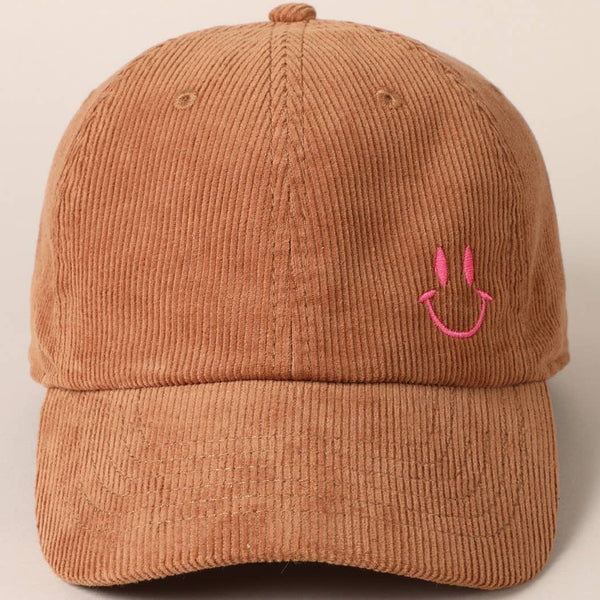 Happy Face Baseball Cap