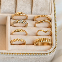 Gold Stacker Rings