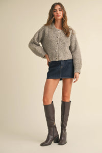 Carman Button Front Cardigan