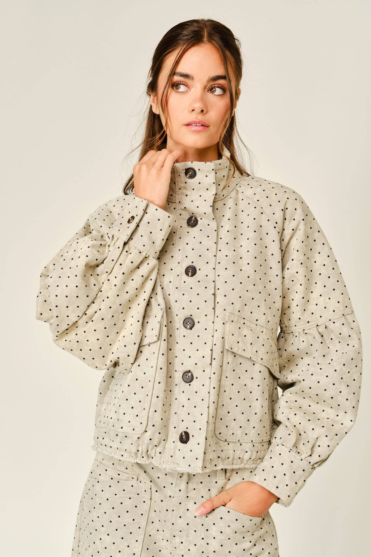 Polka Dot Jacket