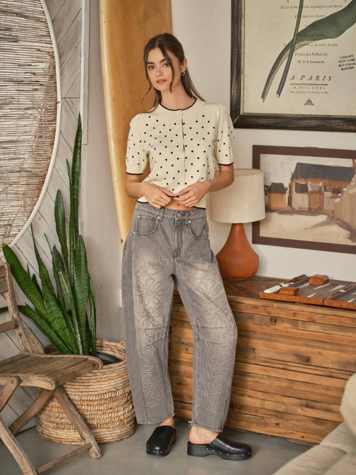 Polka Dot Cardigan