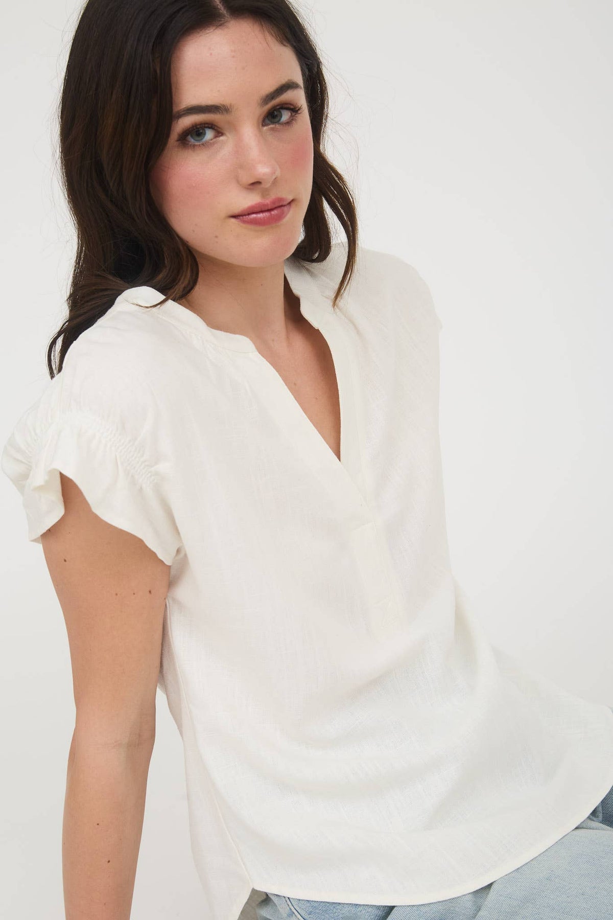 Anne Linen Blouse