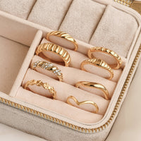 Gold Stacker Rings