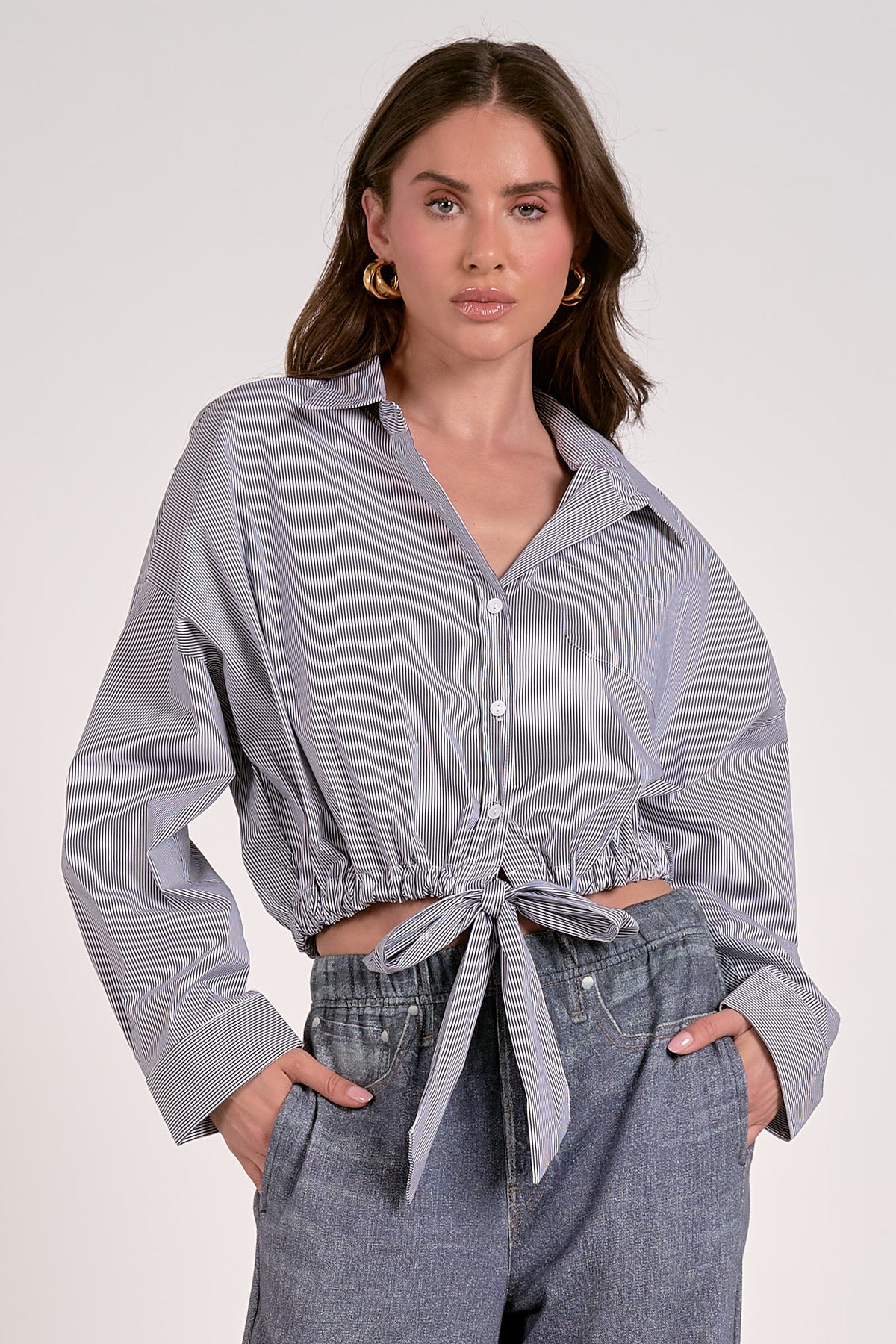 Lily Tie Front Shirt