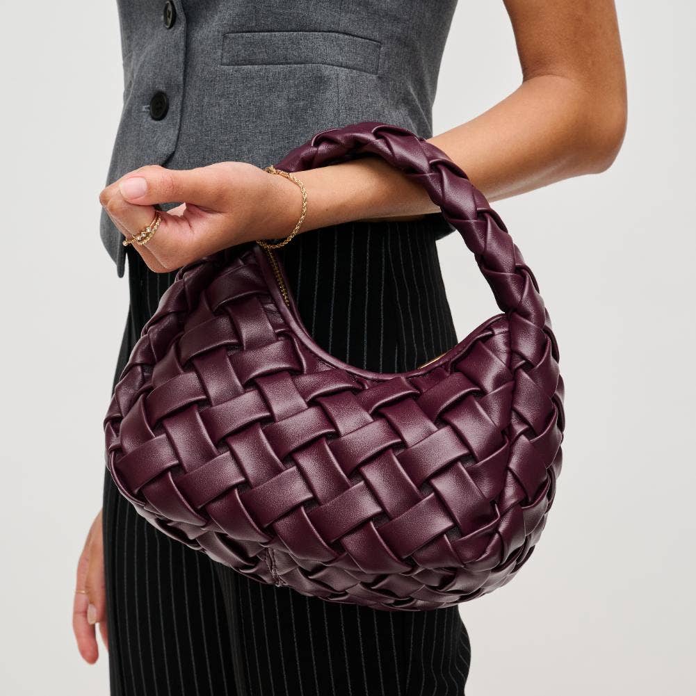 Noreen Woven Clutch