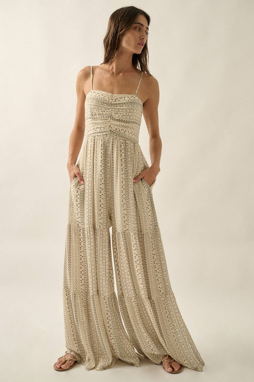 Paige Wide-Leg Jumpsuit