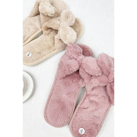 Soft Tone Bow Cozy Slipper