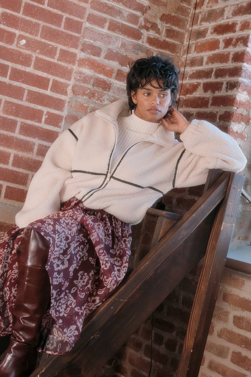 Sherpa Fleece Jacket