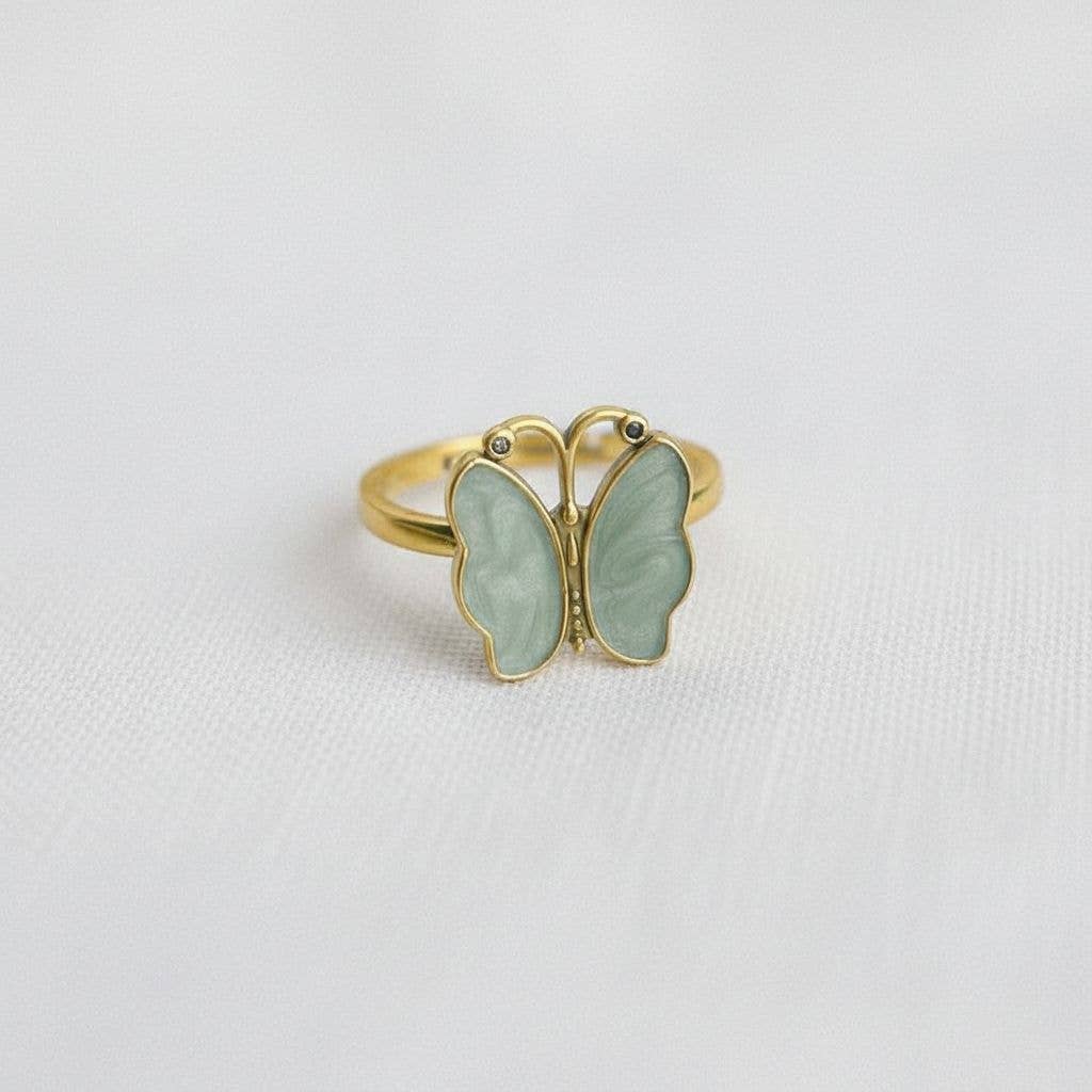 Vintage Butterfly Ring