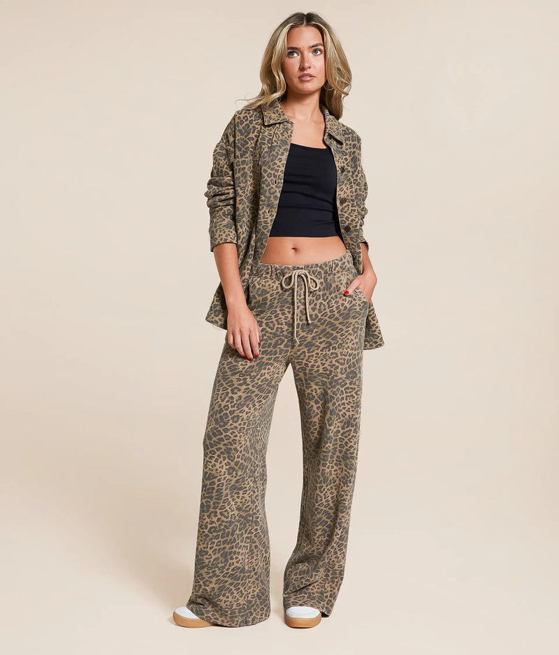 Hunter Leopard Knit Pants