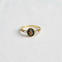 Vintage Enamel Drip Ring