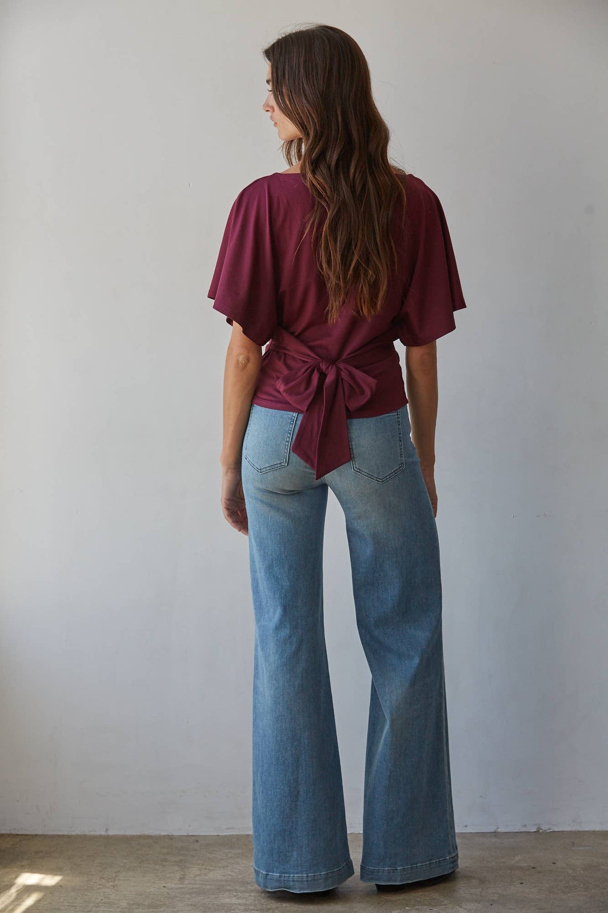 Avery Tie Back Top
