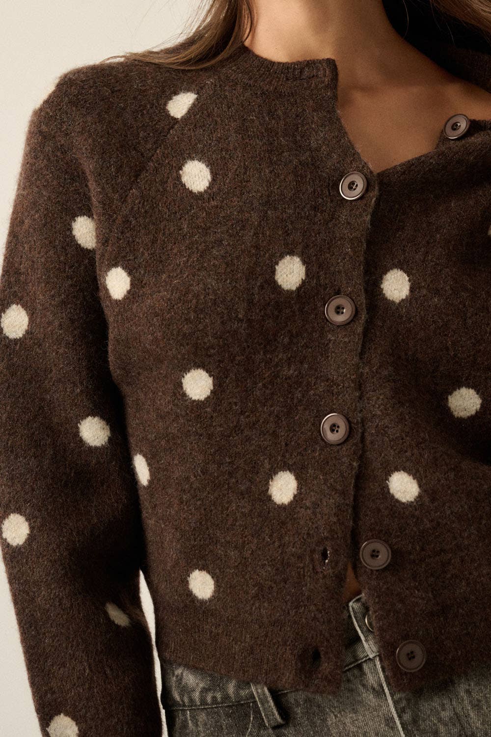 Carmen Polka Dot Cardigan