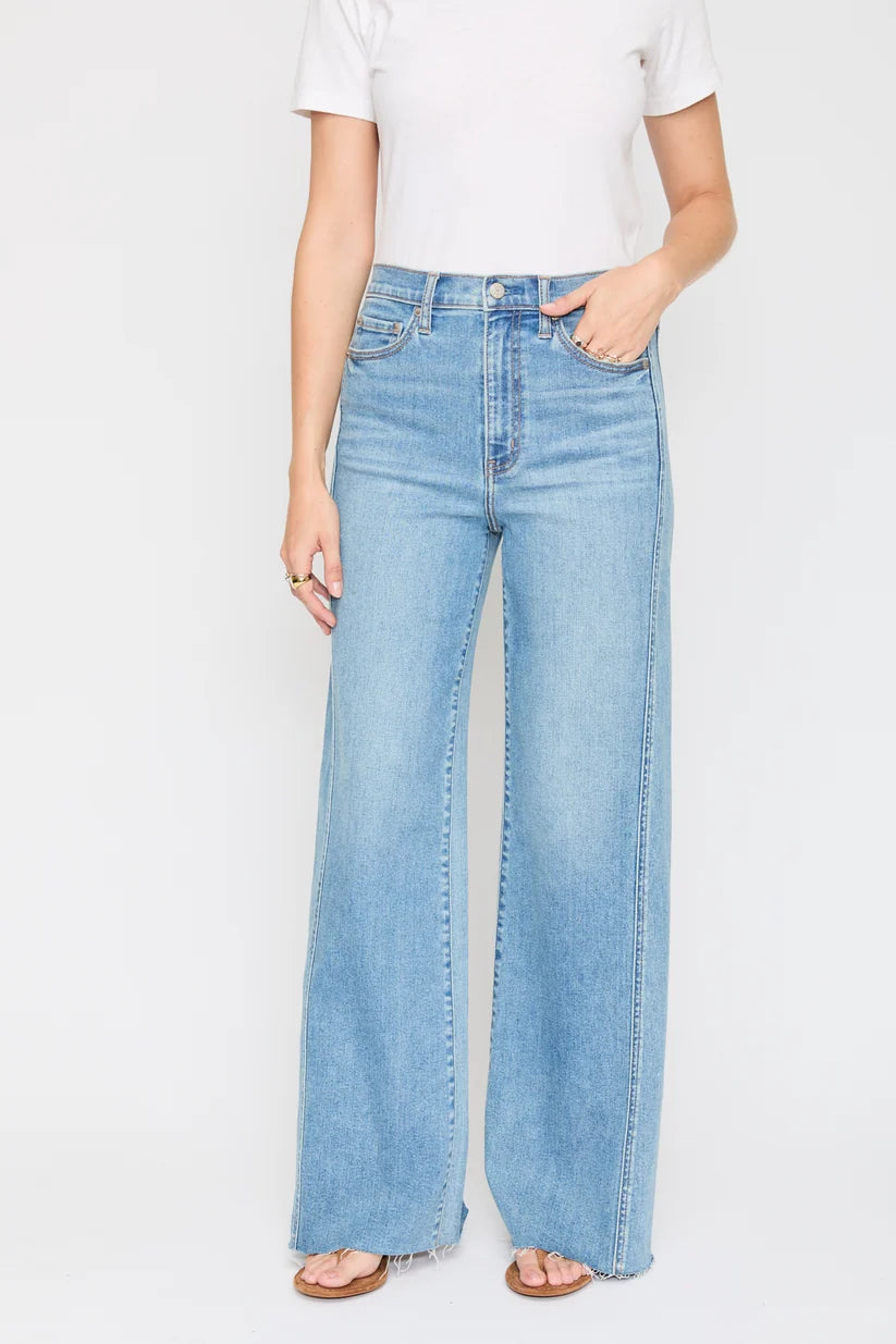Far Out High Rise Wide Leg - Make Believe
