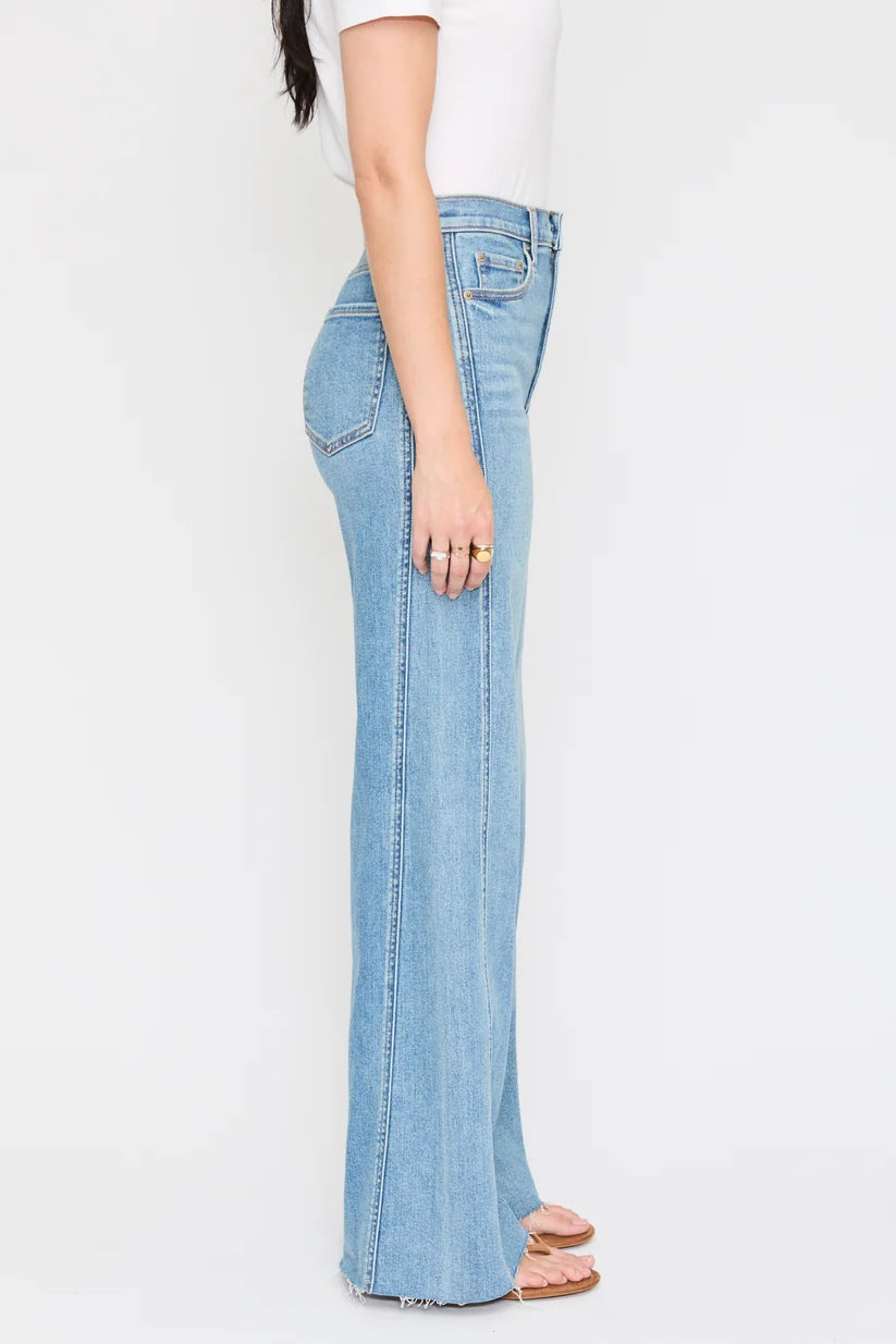 Far Out High Rise Wide Leg - Make Believe