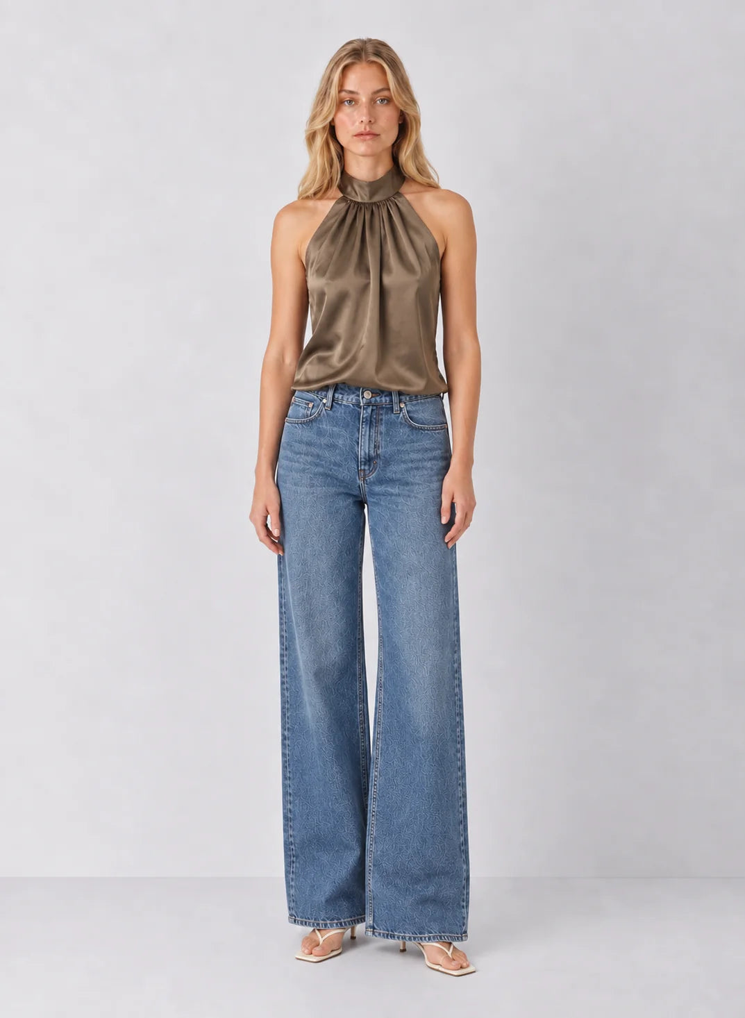 Cleo Halter Blouse