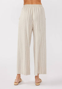 Striped Straight Leg Pants