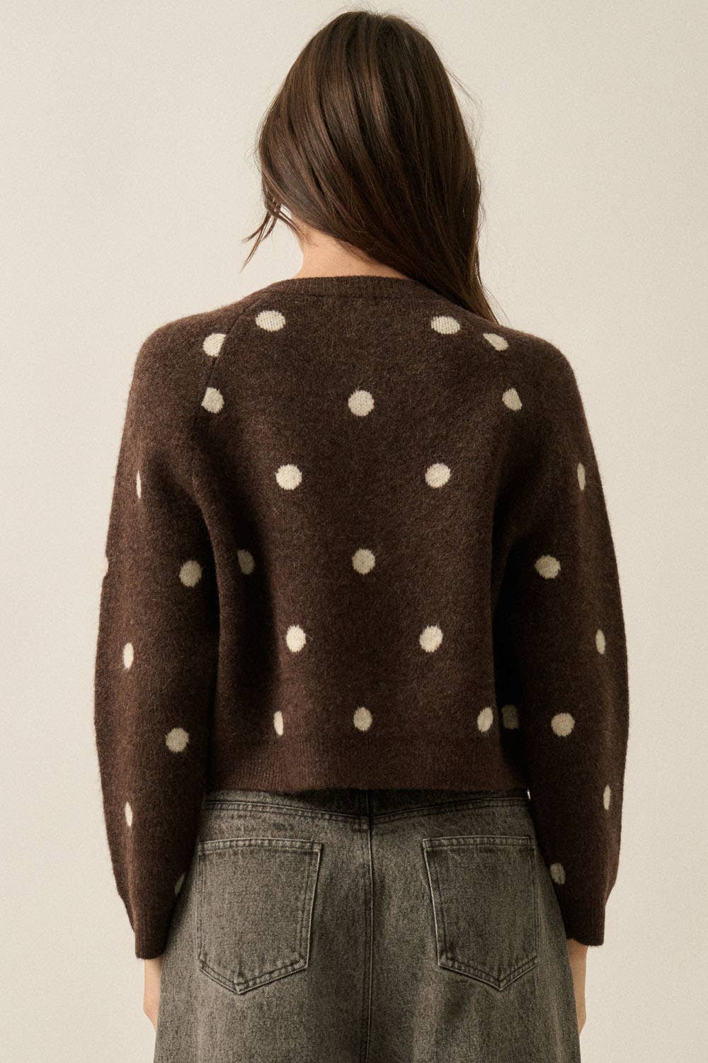 Carmen Polka Dot Cardigan