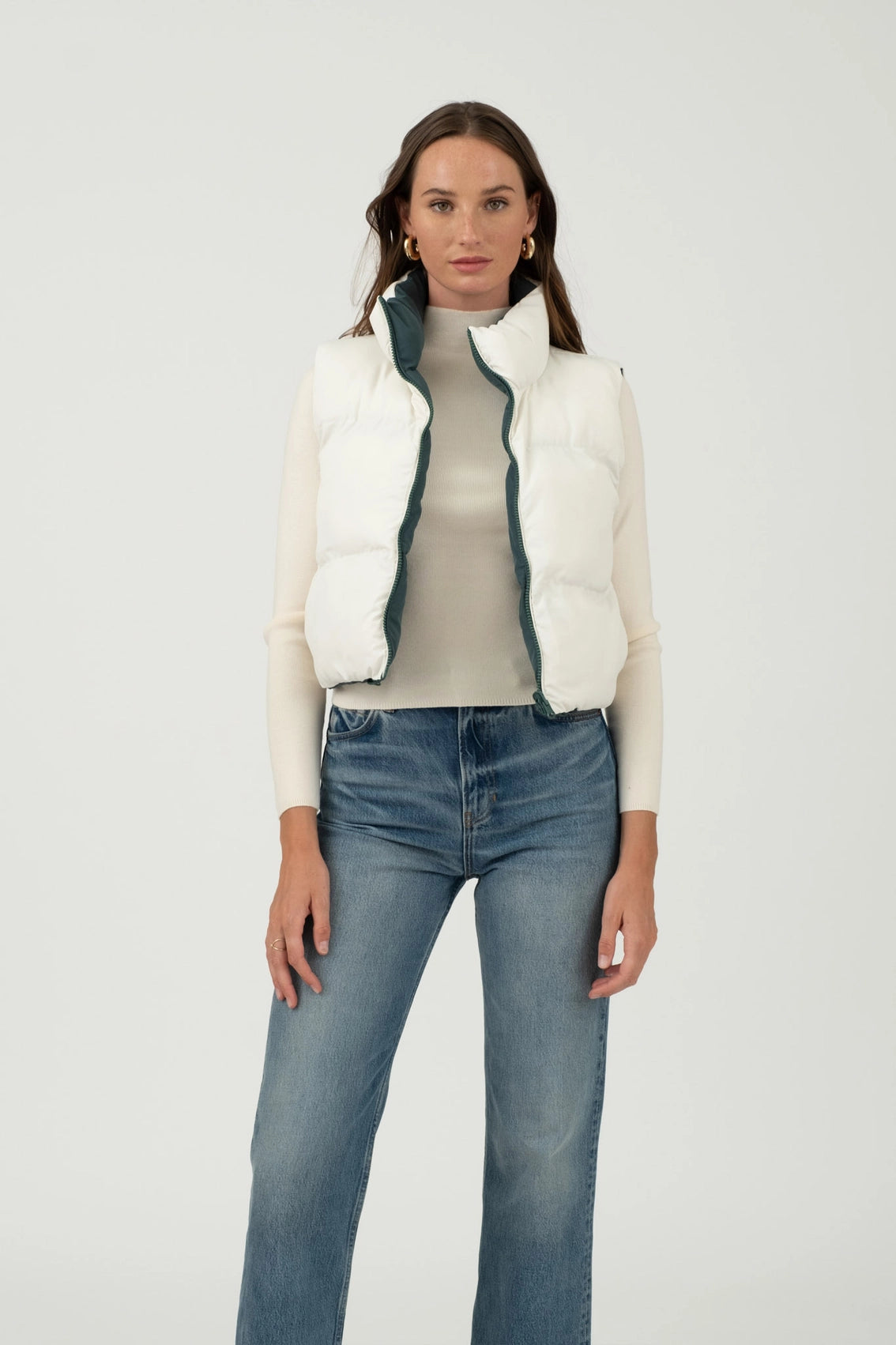 Lizzy Reversible Puffer Vest