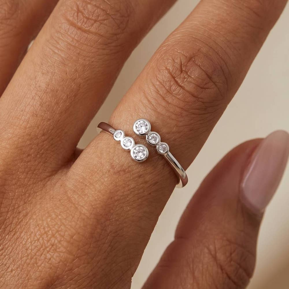 Bezel Cluster Ring