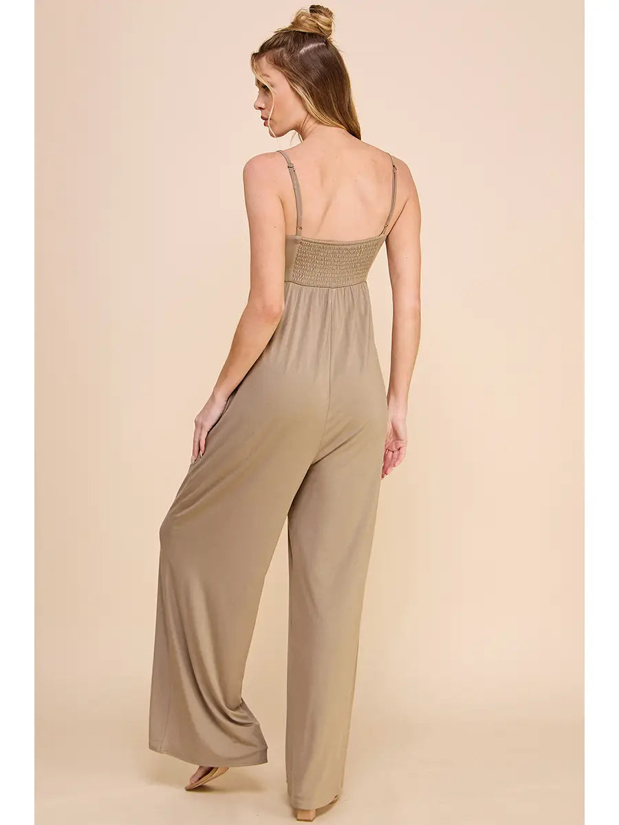 Amy Wide Leg Jumpsuit