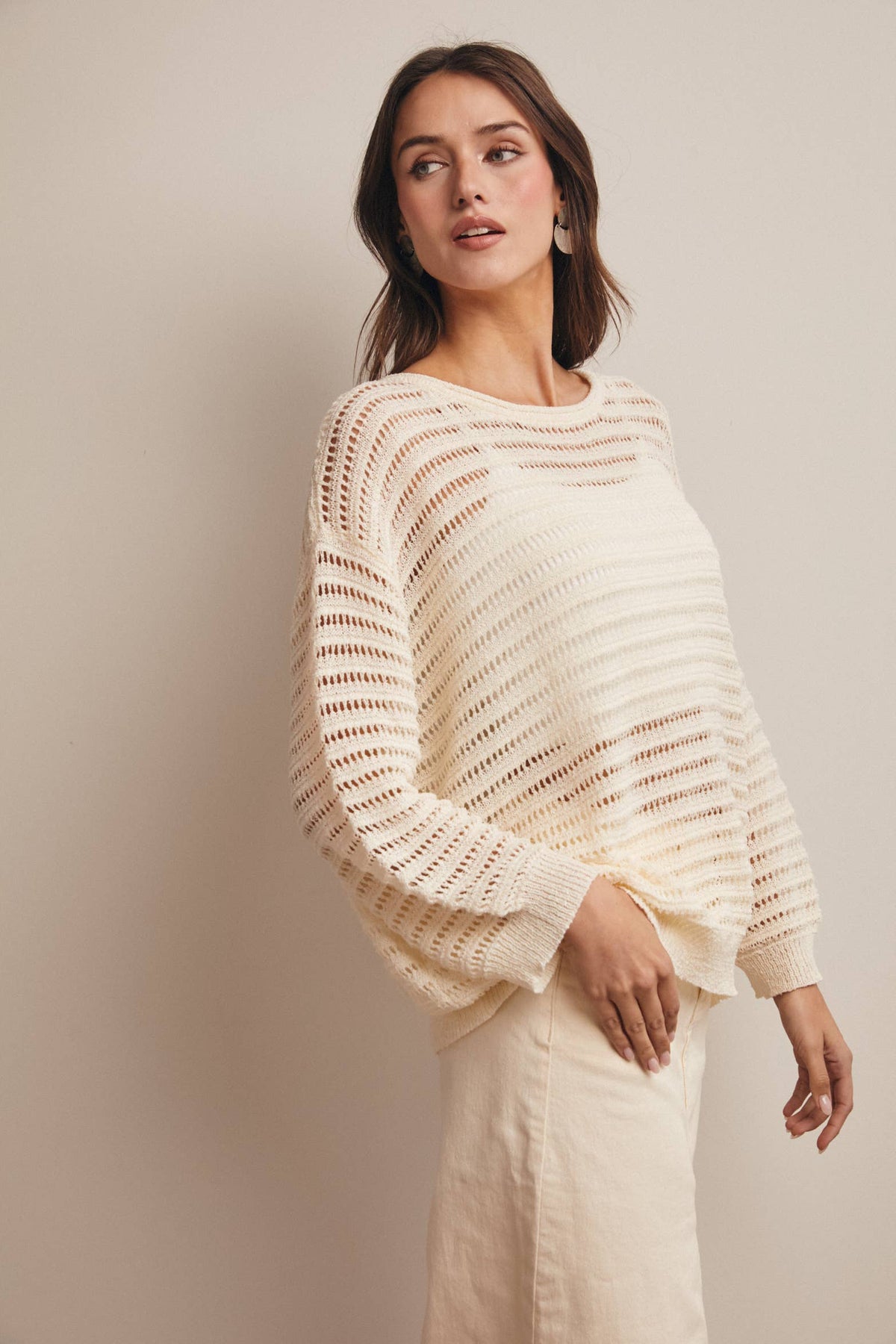 Blaine Knit Sweater Top