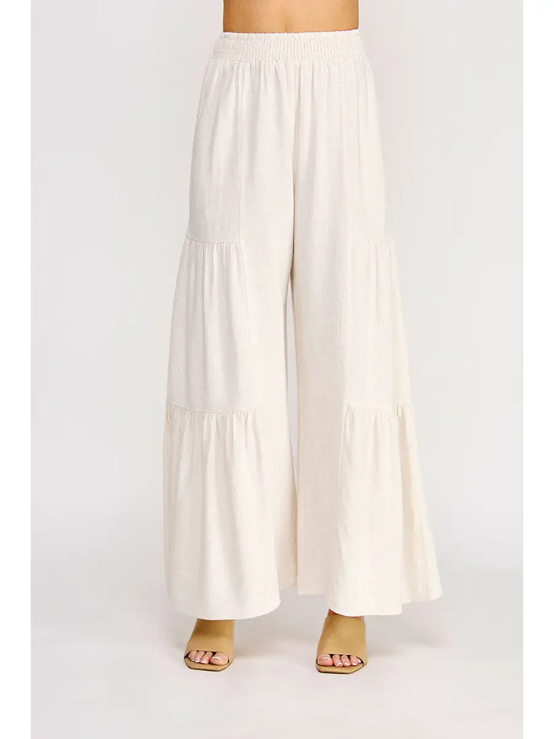 Heather Linen Pants