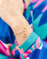 Thea Charm Bar Bracelet