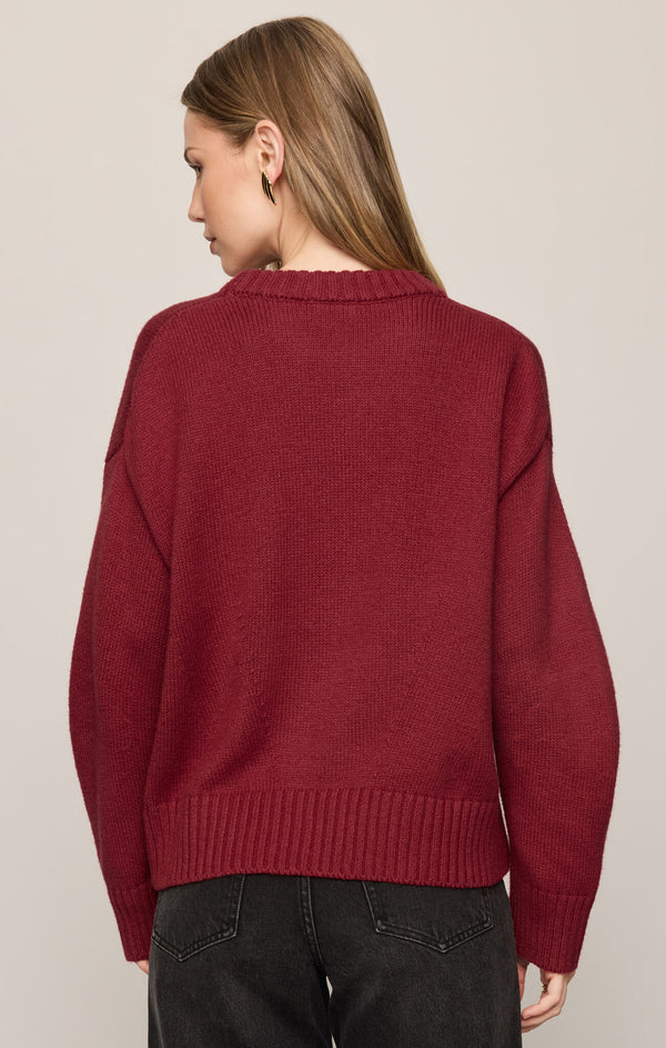 Cloud Spun Shaped Crew Sweater