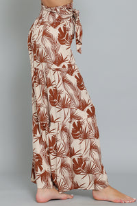 The Sienna | High-Waisted Smocked Wide Leg Palazzo Pants