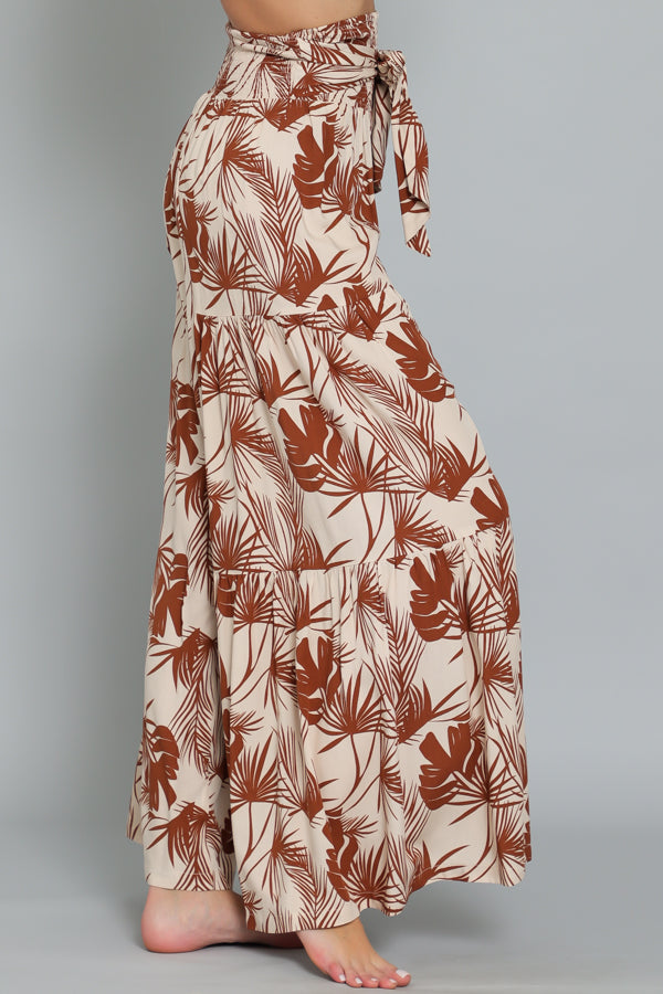 The Sienna | High-Waisted Smocked Wide Leg Palazzo Pants
