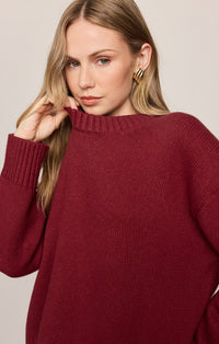 Cloud Spun Shaped Crew Sweater