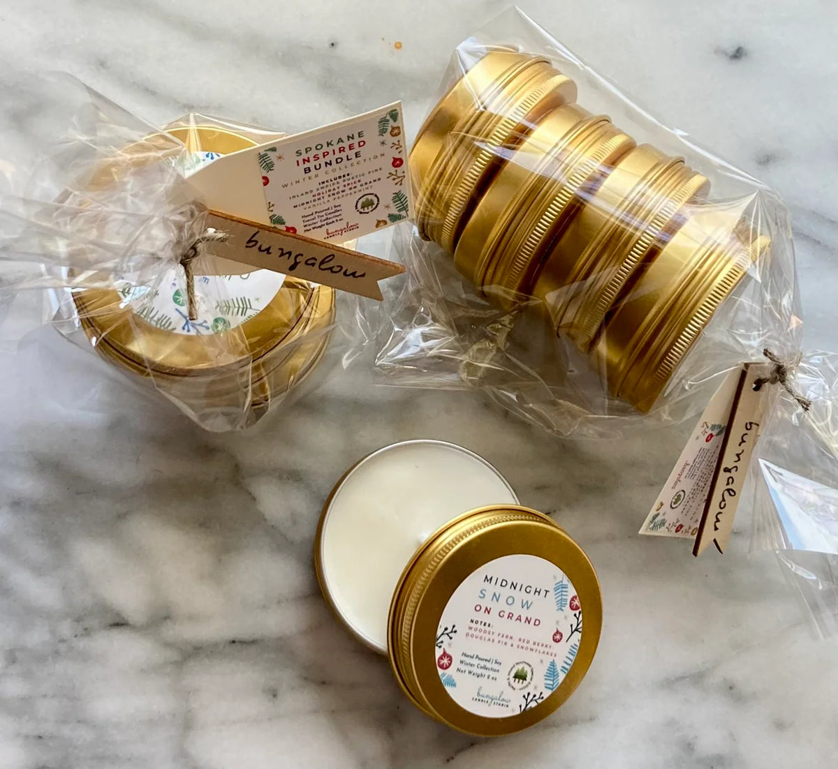 Bungalow Travel Candles- Winter