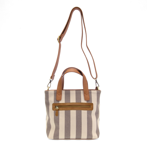 Awning Stripe Canvas Mini Tote