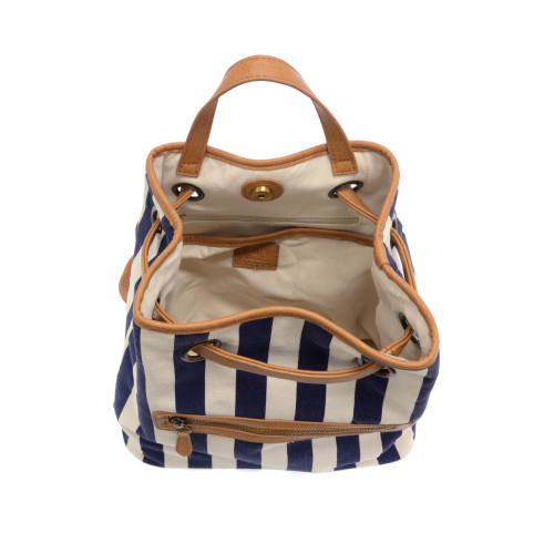 Awning Stripe Canvas Backpack