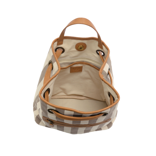 Awning Stripe Canvas Backpack